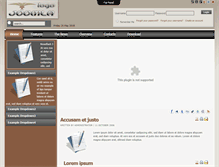 Tablet Screenshot of demo.joomla2you.com