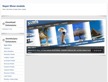 Tablet Screenshot of extension.joomla2you.com